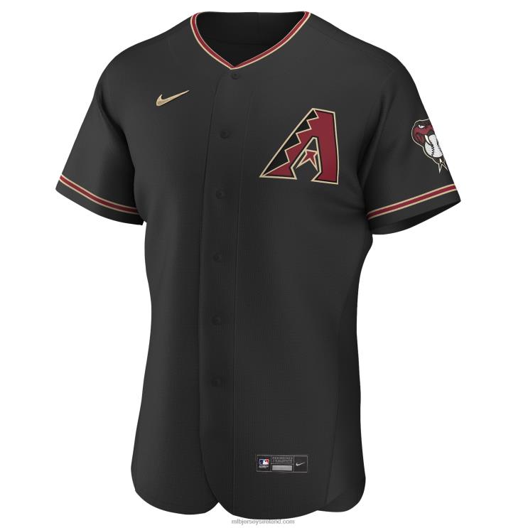 IE MBL Arizona Diamondbacks Nike Alternate Authentic Team Jersey Men Black R0H2T905
