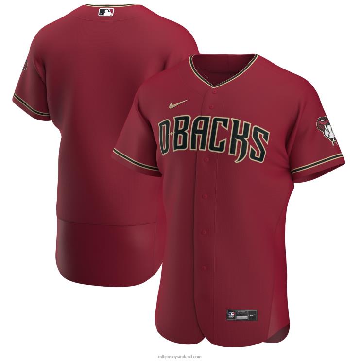 IE MBL Arizona Diamondbacks Nike Alternate Authentic Team Jersey Men Crimson R0H2T1020