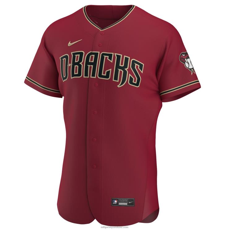 IE MBL Arizona Diamondbacks Nike Alternate Authentic Team Jersey Men Crimson R0H2T1020