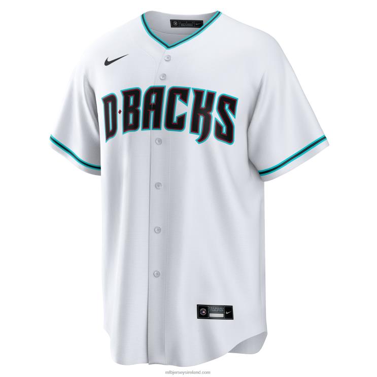 IE MBL Arizona Diamondbacks Nike Alternate Replica Custom Jersey Men White R0H2T1382