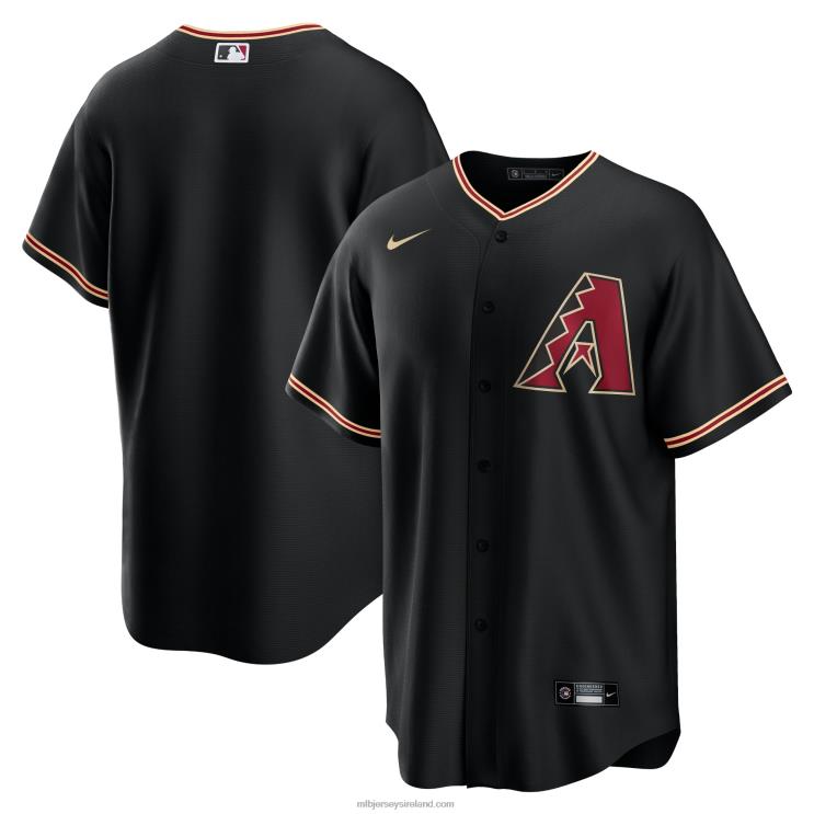 IE MBL Arizona Diamondbacks Nike Alternate Replica Team Jersey Men Black R0H2T560