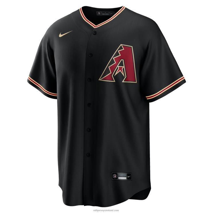 IE MBL Arizona Diamondbacks Nike Alternate Replica Team Jersey Men Black R0H2T560