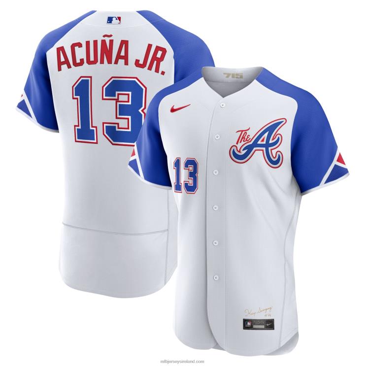 IE MBL Atlanta Braves Ronald Acuna Jr. Nike 2023 City Connect Authentic Player Jersey Men White R0H2T803