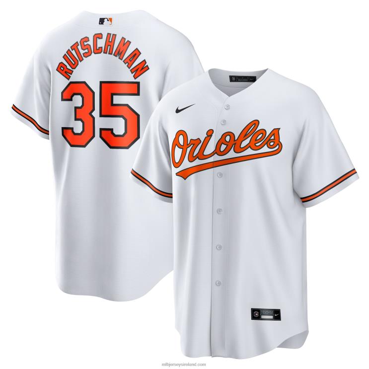IE MBL Baltimore Orioles Adley Rutschman Nike Home Replica Player Jersey Men White R0H2T149