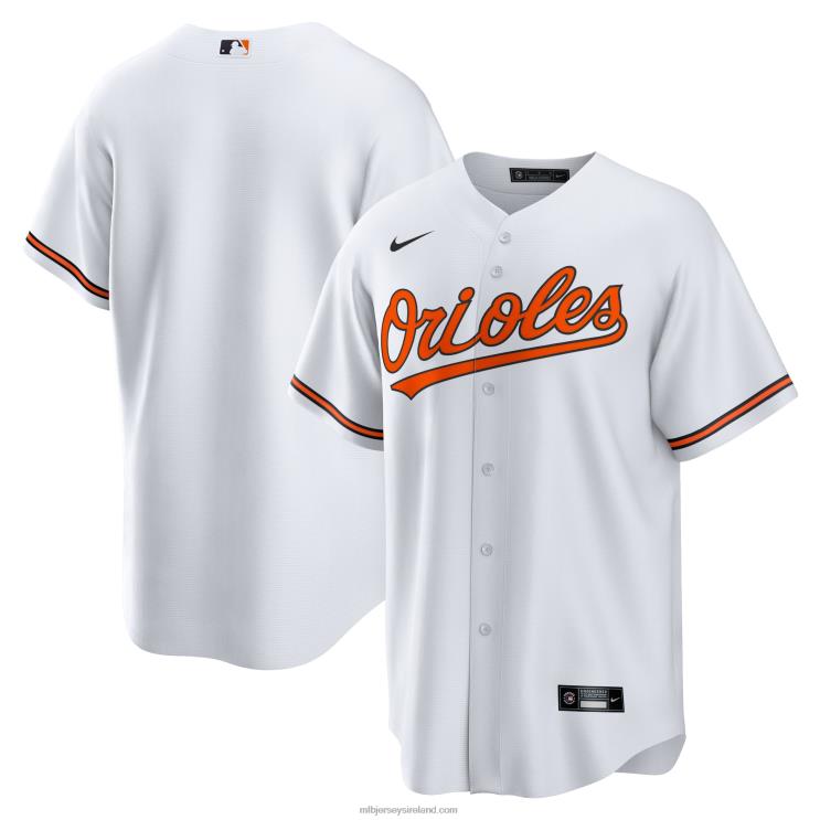 IE MBL Baltimore Orioles Nike Home Blank Replica Jersey Men White R0H2T170