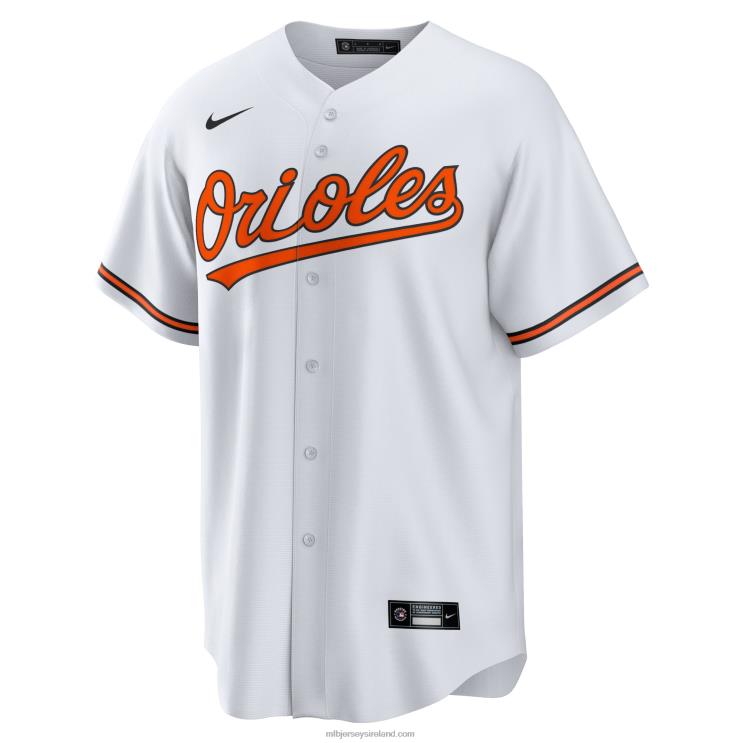 IE MBL Baltimore Orioles Nike Home Blank Replica Jersey Men White R0H2T170