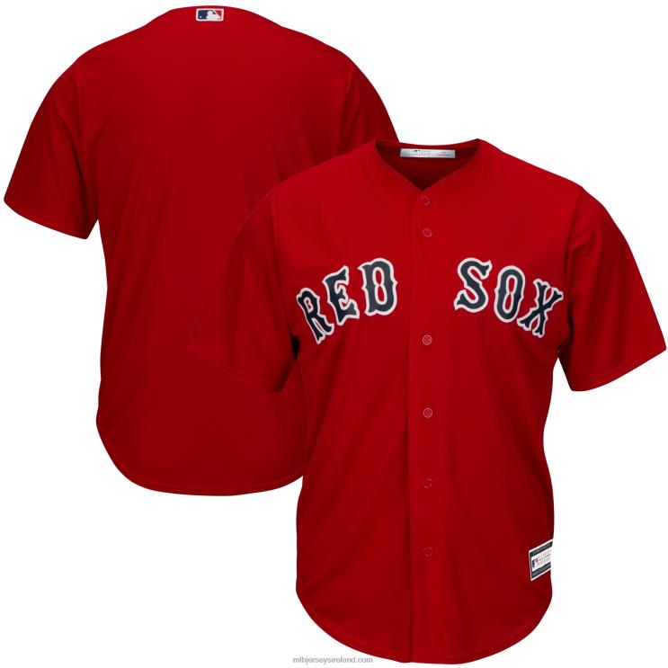 IE MBL Boston Sox Big & Tall Replica Team Jersey Men Red R0H2T894