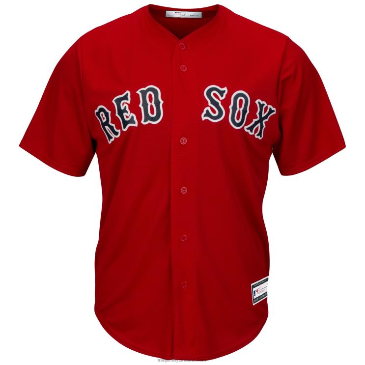 IE MBL Boston Sox Big & Tall Replica Team Jersey Men Red R0H2T894
