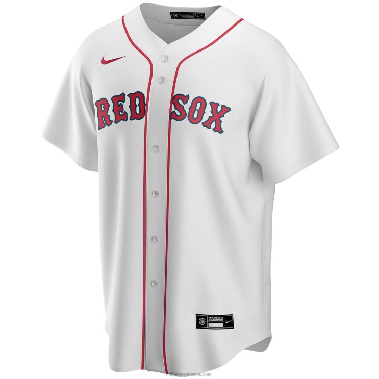 IE MBL Boston Sox Nike Home Replica Custom Jersey Men White R0H2T113
