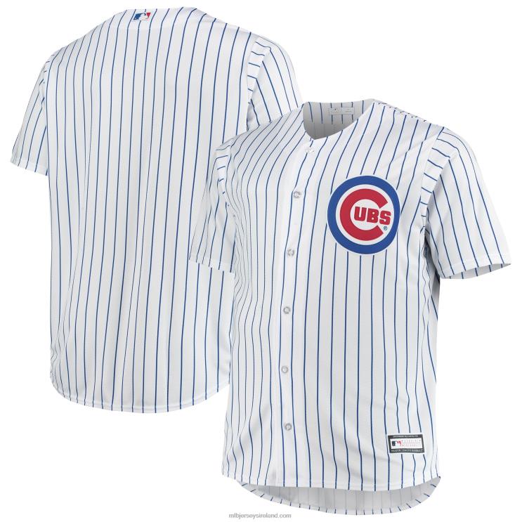 IE MBL Chicago Cubs Big & Tall Home Replica Team Jersey Men White/Royal R0H2T735