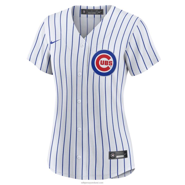 IE MBL Chicago Cubs Nike Home Blank Replica Jersey Women White R0H2T540