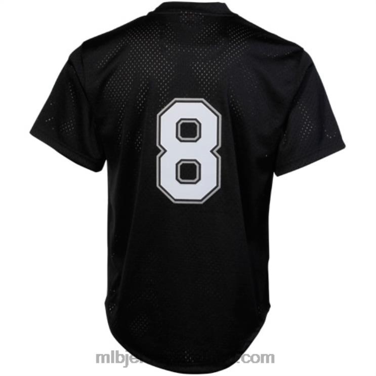 IE MBL Chicago Sox Bo Jackson Mitchell & Ness 1993 Authentic Cooperstown Collection Batting Practice Jersey Men White R0H2T398