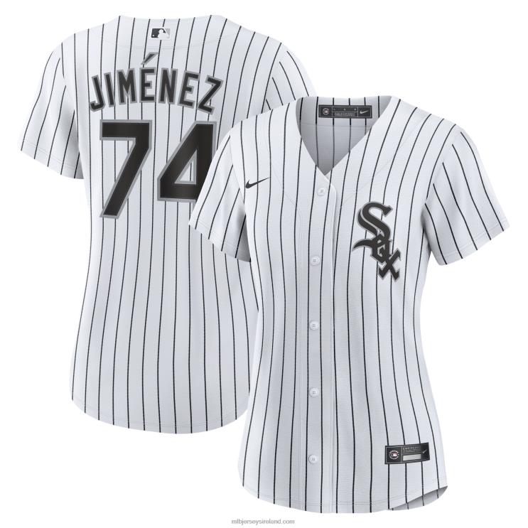 IE MBL Chicago Sox Eloy Jimenez Nike Home Replica Player Jersey Women White R0H2T1164