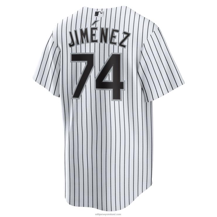IE MBL Chicago Sox Eloy Jimenez Nike Home Replica Player Name Jersey Men White R0H2T618