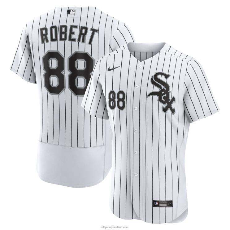 IE MBL Chicago Sox Luis Robert Nike Home Authentic Player Jersey Men White/Black R0H2T975