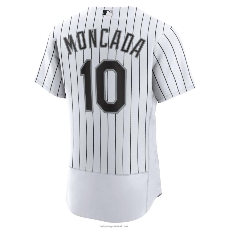 IE MBL Chicago Sox Yoan Moncada Nike Home Authentic Player Jersey Men White R0H2T1067
