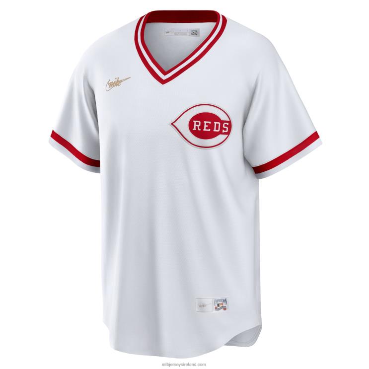 IE MBL Cincinnati s Nike Home Cooperstown Collection Team Jersey Men White R0H2T423