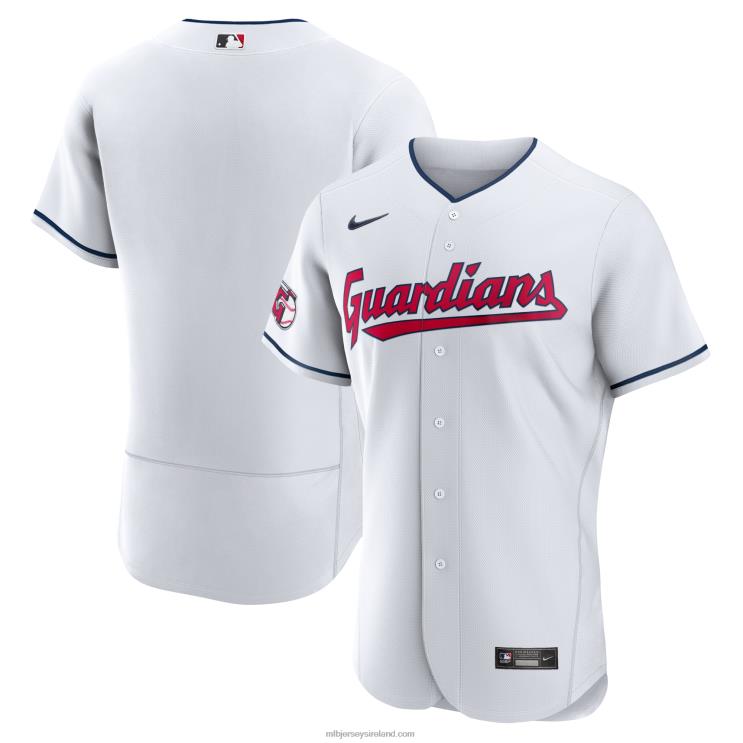 IE MBL Cleveland Guardians Nike Home Authentic Team Jersey Men White R0H2T615