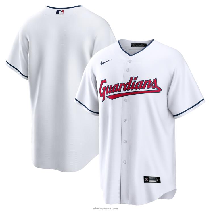 IE MBL Cleveland Guardians Nike Replica Team Jersey Men White R0H2T921