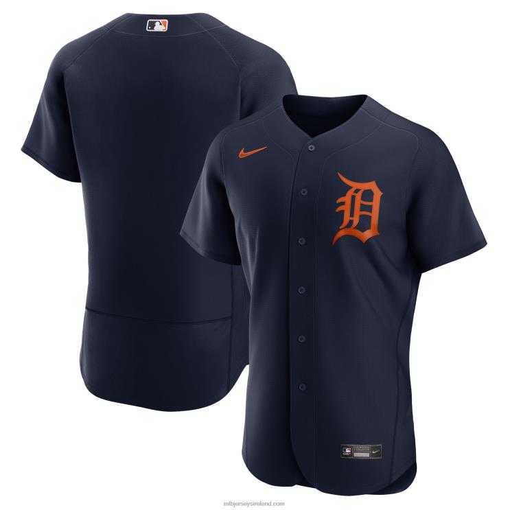 IE MBL Detroit Tigers Nike Alternate Authentic Logo Team Jersey Men Navy R0H2T900
