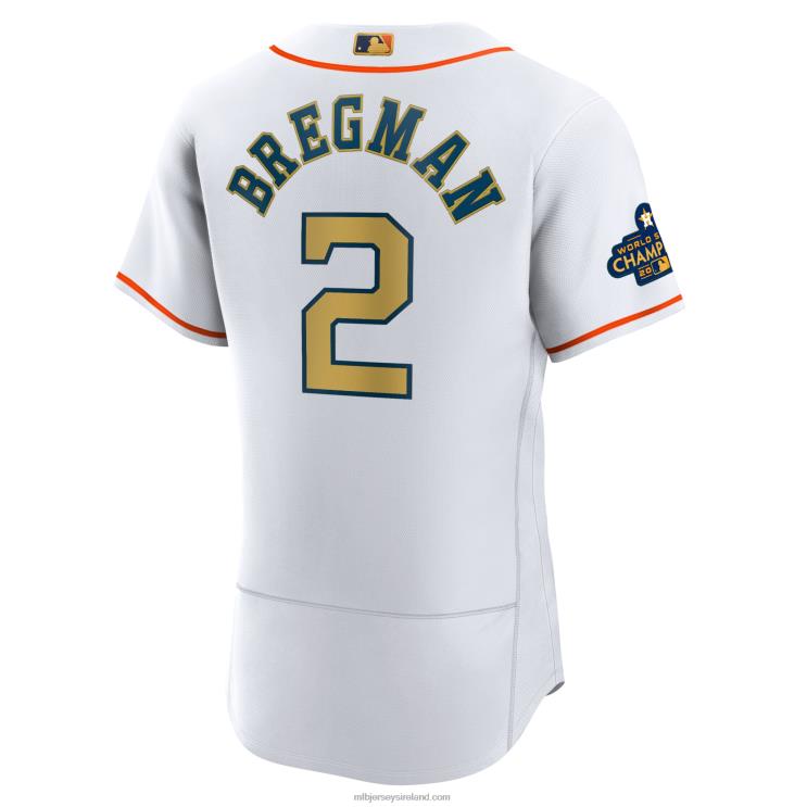 IE MBL Houston Astros Alex Bregman Nike 2023 Collection Authentic Player Jersey Men White R0H2T295