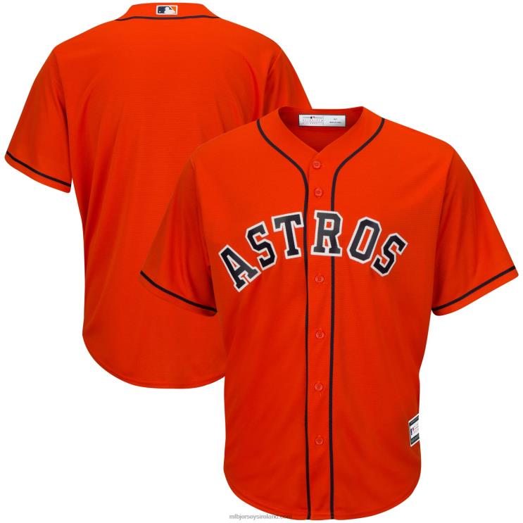IE MBL Houston Astros Big & Tall Replica Team Jersey Men Orange R0H2T680