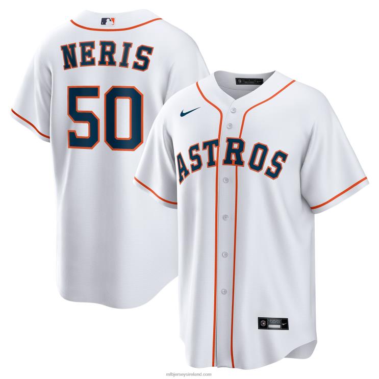 IE MBL Houston Astros Hector Neris Nike Home Replica Player Jersey Men White R0H2T1417