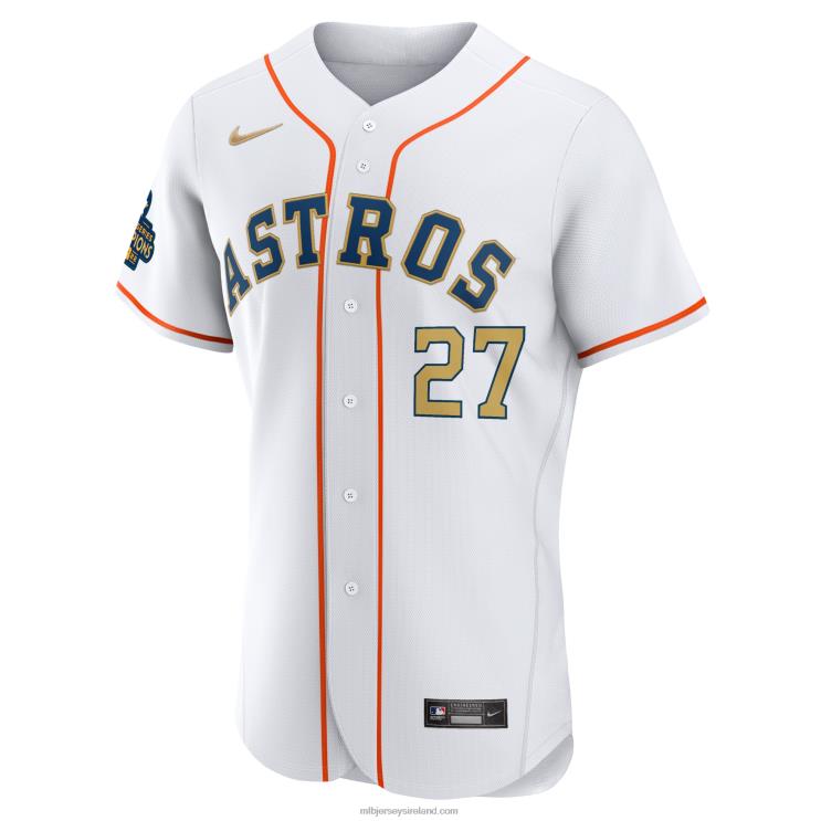 IE MBL Houston Astros Jose Altuve Nike 2023 Collection Authentic Player Jersey Men White R0H2T272