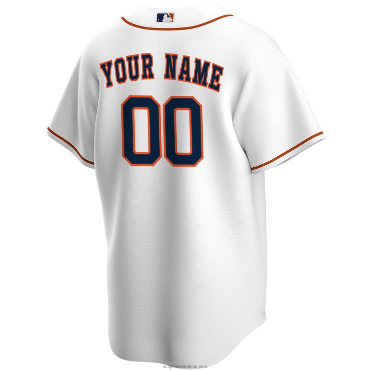IE MBL Houston Astros Nike Home Replica Custom Jersey Men White R0H2T93