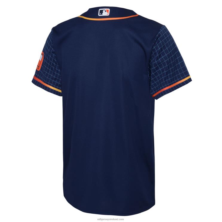 IE MBL Infant Houston Astros Nike 2022 City Connect Replica Jersey Navy R0H2T1334