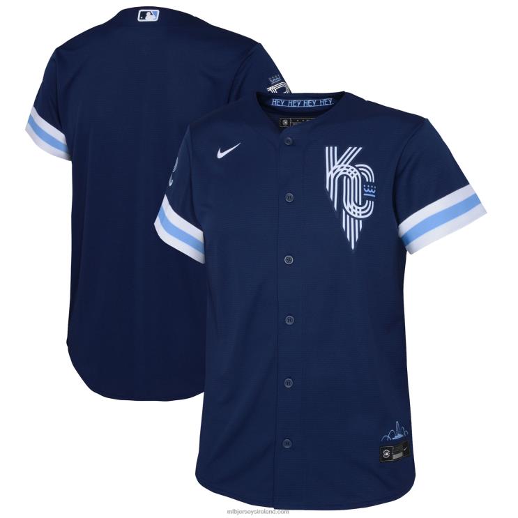 IE MBL Toddler Kansas City s Nike 2022 City Connect Replica Jersey Navy R0H2T1286