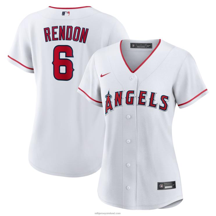 IE MBL Los Angeles Angels Anthony Rendon Nike Home Replica Player Jersey Women White R0H2T1156