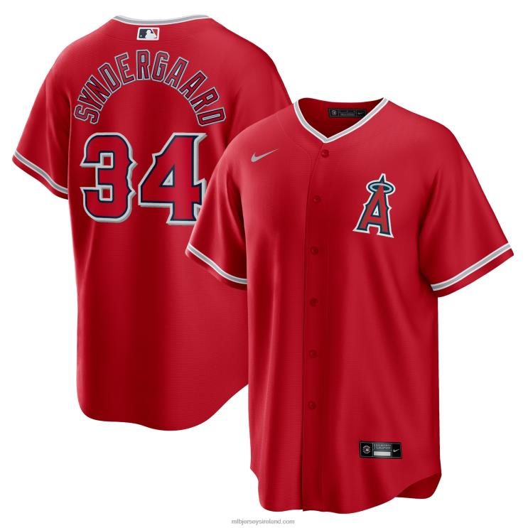 IE MBL Los Angeles Angels Noah Syndergaard Nike Alternate Replica Player Jersey Men Red R0H2T1026