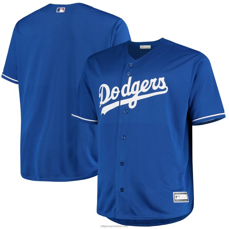 IE MBL Los Angeles Dodgers Big & Tall Replica Alternate Team Jersey Men Royal R0H2T381