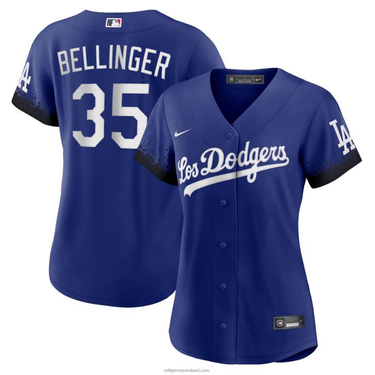 IE MBL Los Angeles Dodgers Cody Bellinger Nike City Connect Replica Player Jersey Women Royal R0H2T1025
