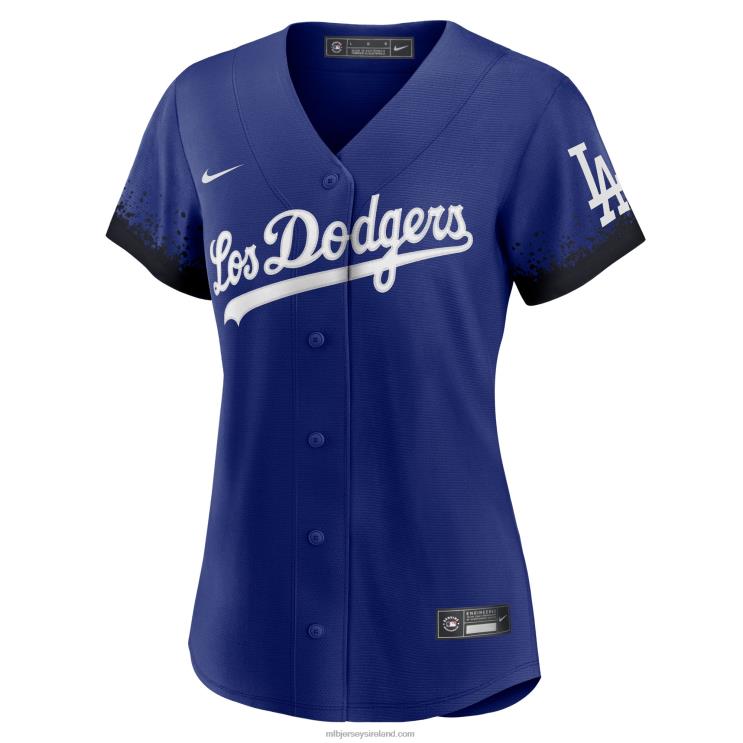 IE MBL Los Angeles Dodgers Cody Bellinger Nike City Connect Replica Player Jersey Women Royal R0H2T1025