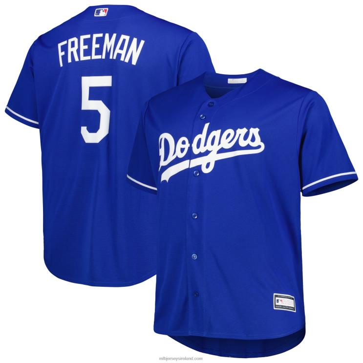 IE MBL Los Angeles Dodgers Fdie Freeman Big & Tall Replica Player Jersey Men Red R0H2T412