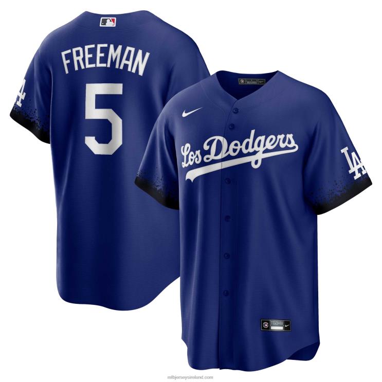 IE MBL Los Angeles Dodgers Fdie Freeman Nike City Connect Replica Player Jersey Men Red R0H2T502