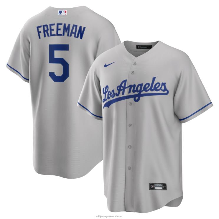 IE MBL Los Angeles Dodgers Fdie Freeman Nike Road Replica Player Jersey Men Red R0H2T84