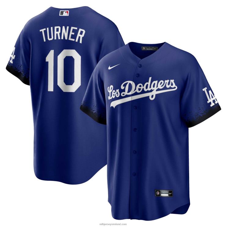 IE MBL Los Angeles Dodgers Justin Turner Nike City Connect Replica Player Jersey Men Royal R0H2T493