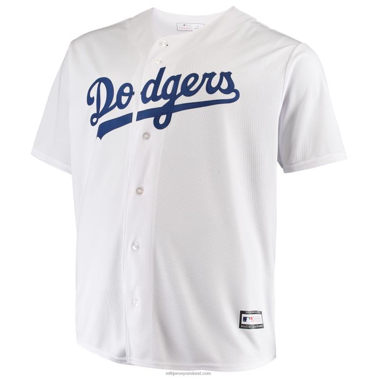 IE MBL Los Angeles Dodgers Mookie Betts Big & Tall Replica Player Jersey Men White R0H2T655