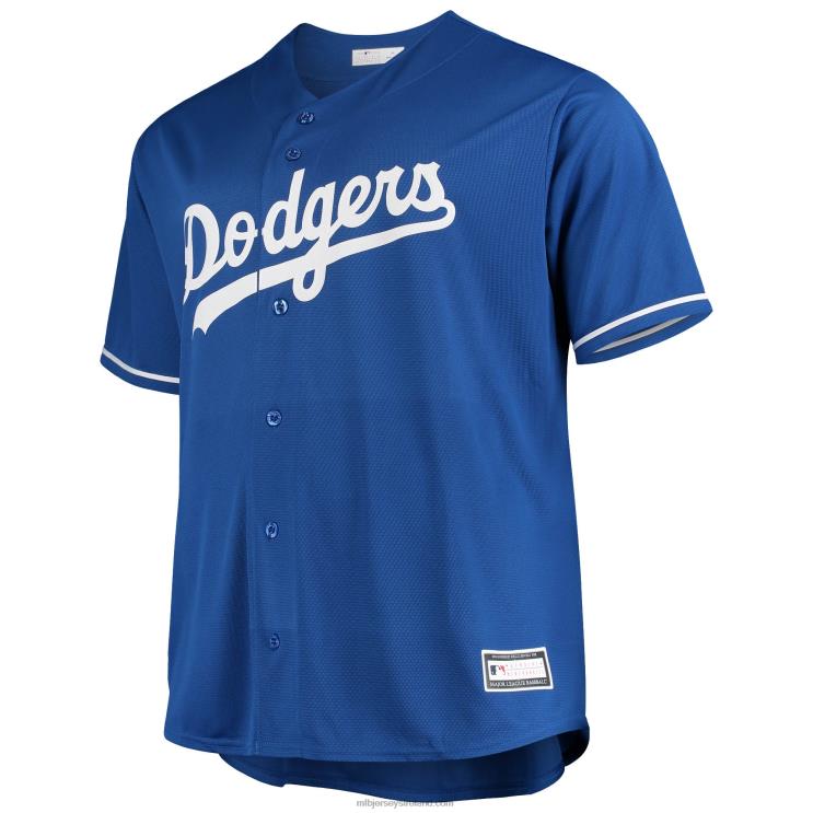 IE MBL Los Angeles Dodgers Mookie Betts Majestic Big & Tall Replica Player Jersey Men Royal R0H2T657