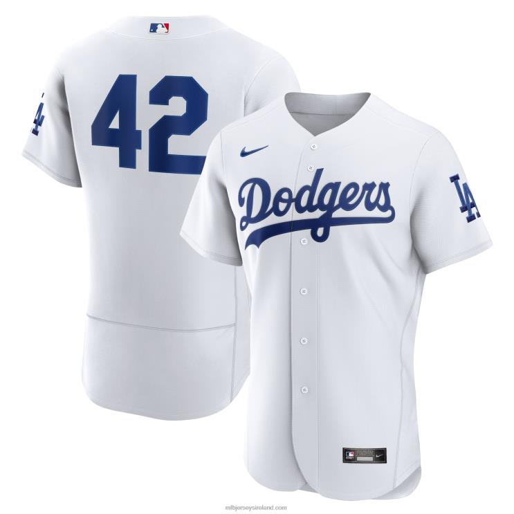 IE MBL Los Angeles Dodgers Nike 2023 Jackie Robinson Day Authentic Jersey Men White R0H2T814