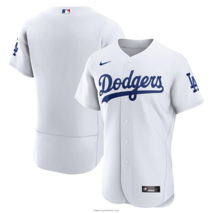 IE MBL Los Angeles Dodgers Nike Home Authentic Team Jersey Men White R0H2T958
