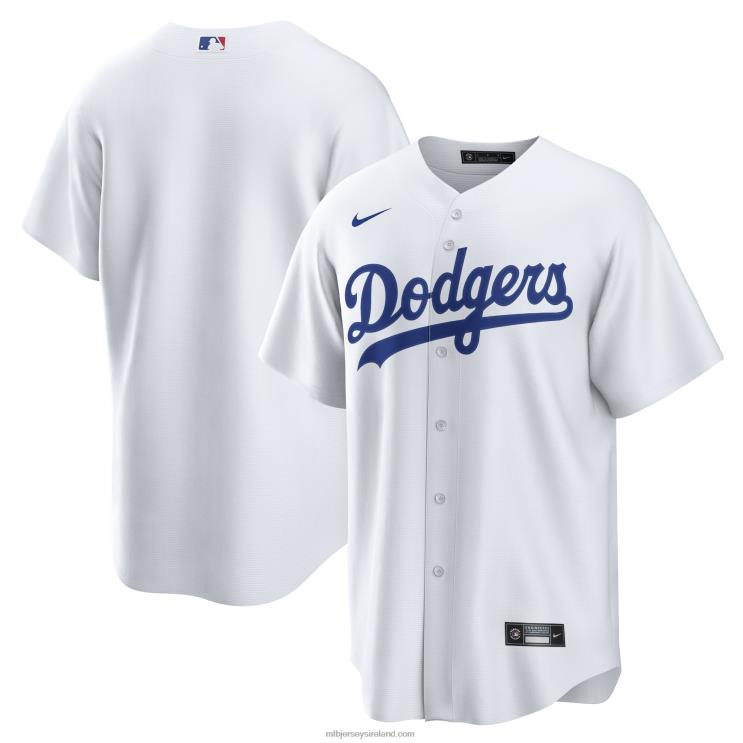 IE MBL Los Angeles Dodgers Nike Home Blank Replica Jersey Men White R0H2T88