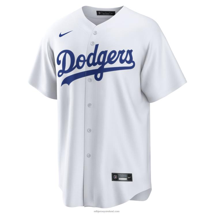 IE MBL Los Angeles Dodgers Nike Home Blank Replica Jersey Men White R0H2T88