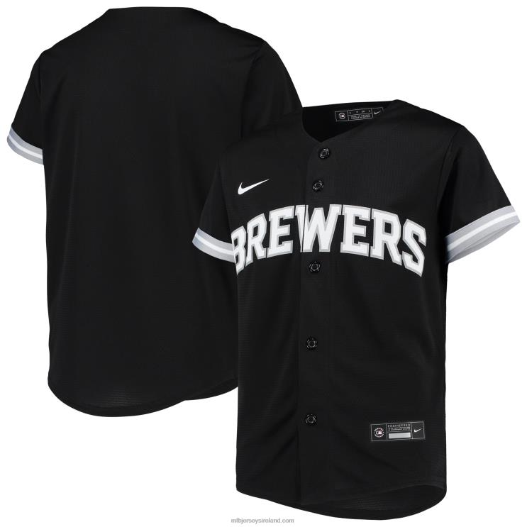 IE MBL Youth Milwaukee Brewers Nike Replica Team Jersey White R0H2T1208