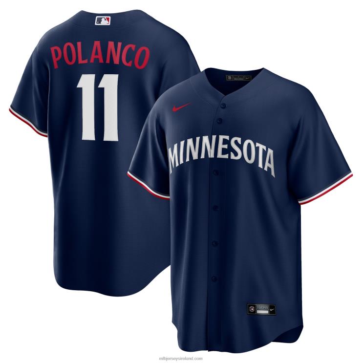 IE MBL Minnesota Twins Jorge Polanco Nike Alternate Replica Player Jersey Men Navy R0H2T488