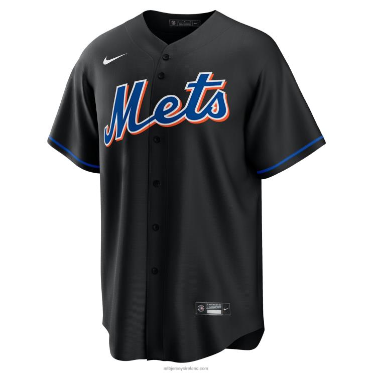IE MBL New York Mets Al Leiter Nike 2022 Alternate Replica Player Jersey Men Black R0H2T991