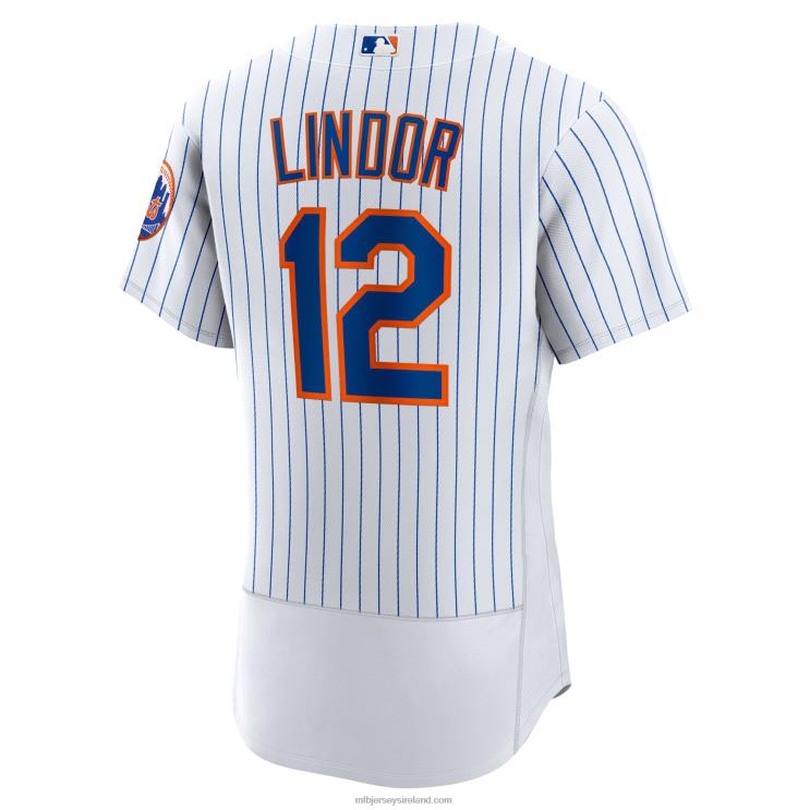 IE MBL New York Mets Francisco Lindor Nike Home Authentic Player Jersey Men White R0H2T515